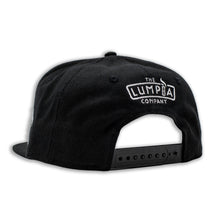 Load image into Gallery viewer, Oakland Lumpias Snapback (Silver Font).
