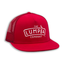 Load image into Gallery viewer, The Lumpia Company Red Trucker Hat
