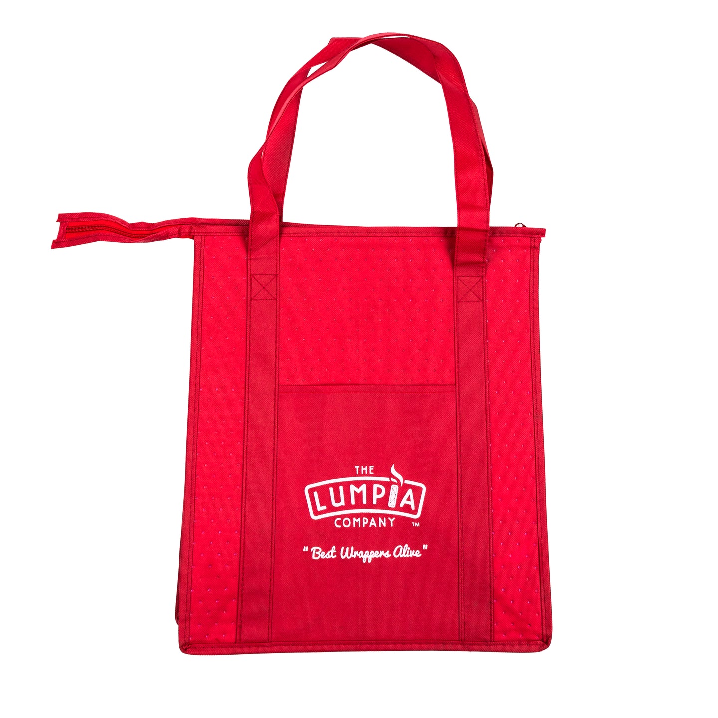 The Lumpia Company Red Insulated Bag