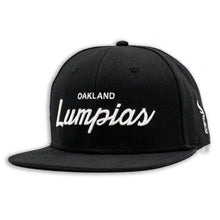 Load image into Gallery viewer, Oakland Lumpias Snapback (White Font)
